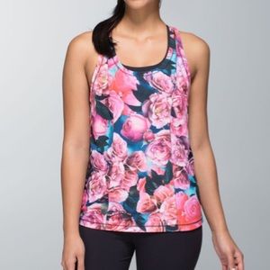 Lululemon Lighten Up Floral Singlet